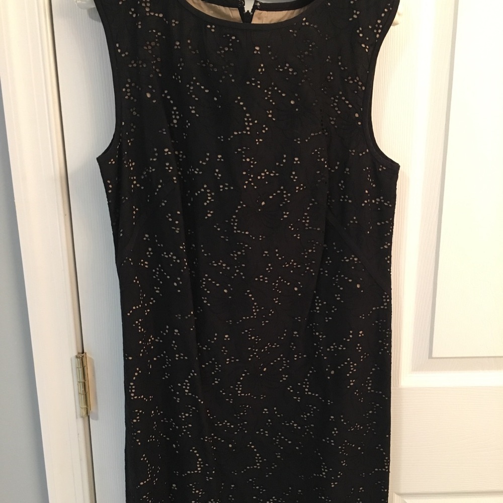 LOFT black sheath dress